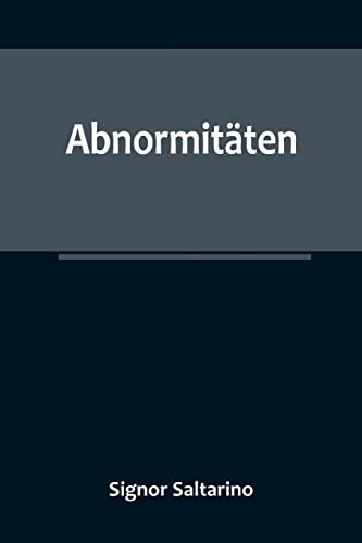 Abnormitäten