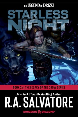 Starless Night: Dungeons & Dragons: Book 2 of The Legacy of the Drow Series: Book 2 of Legacy of the Drow (The Legend of Drizzt, Band 8) von Random House Books for Young Readers
