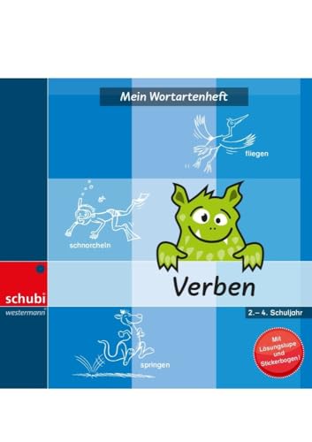 Mein Wortartenheft: Verben (Wortartenhefte: Nomen, Verben, Adjektive, Präpositionen) von SCHUBI
