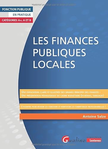 Les finances publiques locales: Une explication claire et illustrée des grands principes des financesUne présentation pédagogique du cadre budgétaire (schémas, tableaux) von GUALINO