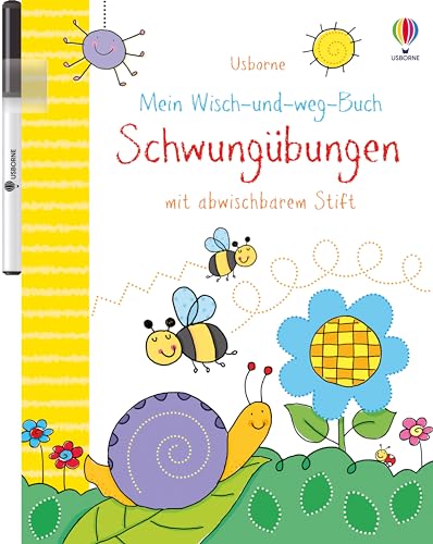 Mein Wisch-und-weg-Buch: Schwungübungen: mit abwischbarem Stift (Meine Wisch-und-weg-Bücher)