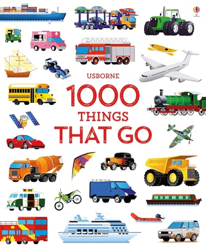 1000 Things That Go (1000 Pictures) von USBORNE CAT ANG