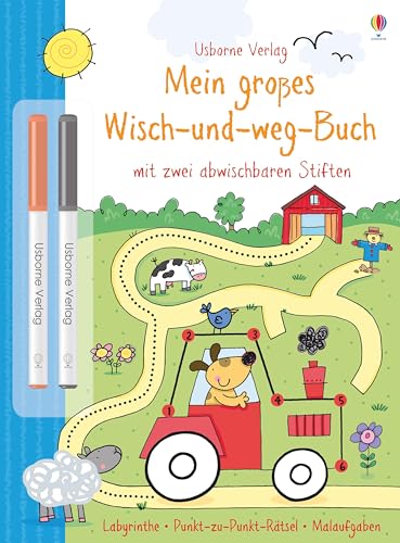 Mein großes Wisch-und-weg-Buch: mit abwischbaren Stiften (Meine Wisch-und-weg-Bücher)