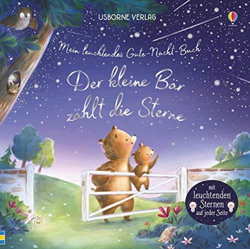 Mein leuchtendes Gute-Nacht-Buch: Der kleine Bär zählt die Sterne: ab 6 Monaten (Meine leuchtenden Bilderbücher)