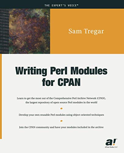 Writing Perl Modules for CPAN (The Expert's Voice)