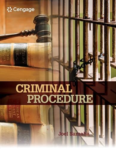 Criminal Procedure (Mindtap Course List)