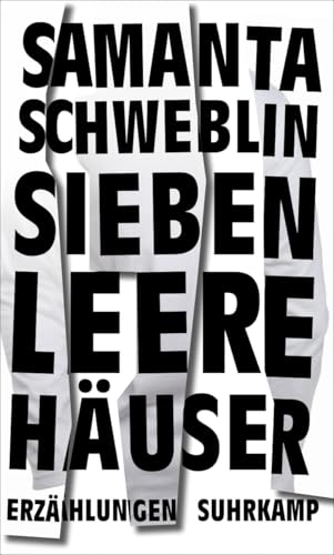 Sieben leere Häuser: Erzählungen von Suhrkamp Verlag AG