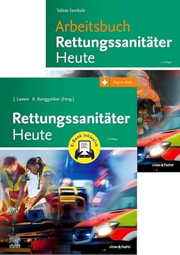 Rettungssanitäter Heute + Arbeitsbuch Rettungssanitäter Heute, Set von Urban & Fischer Verlag/Elsevier GmbH