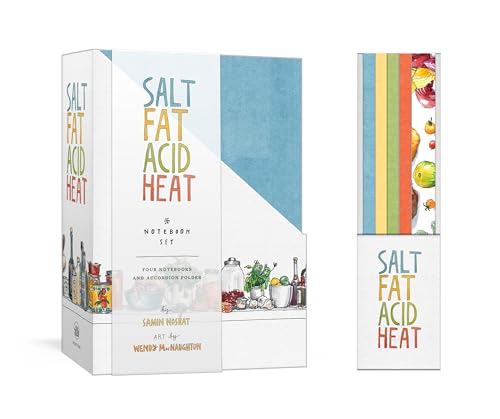 Salt, Fat, Acid, Heat Four-Notebook Set von CROWN