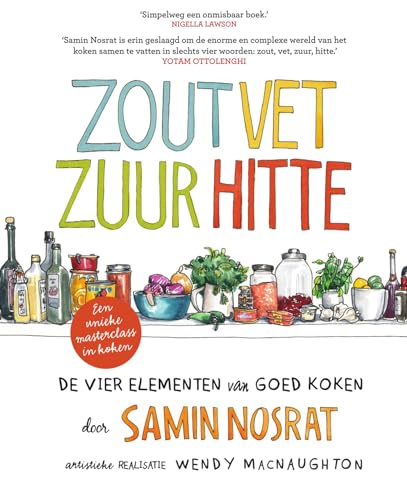 Zout, vet, zuur, hitte: de vier elementen van goed koken von Unieboek | Het Spectrum