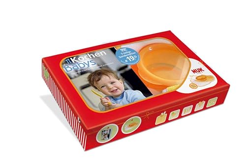 Kochen für Babys - Geschenkbox: Mit NUK-Esslern-Schale und 2 Lätzchen