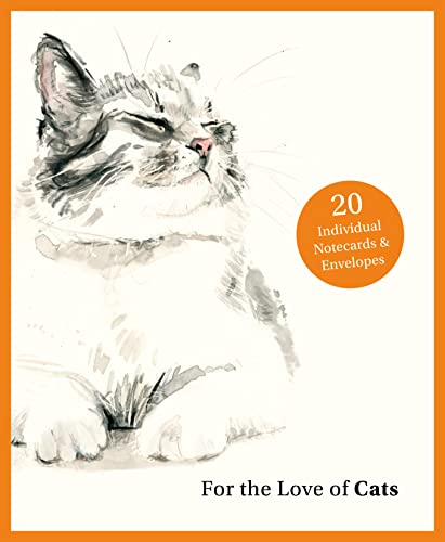 For the Love of Cats: 20 Individual Notecards and Envelopes von Laurence King