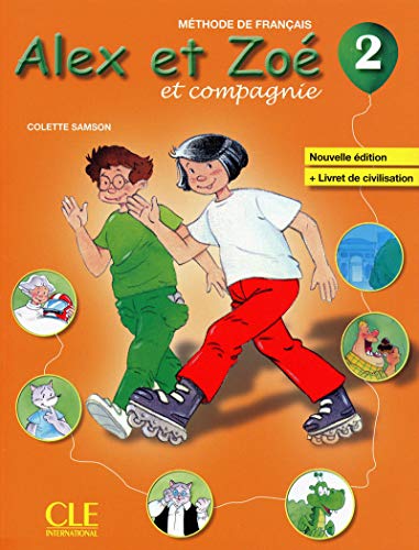 Alex et Zoe 2 Podrecznik: Livre de l'eleve + livret de civilisation 2