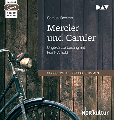 Mercier und Camier: Ungekürzte Lesung mit Frank Arnold (1 mp3-CD)