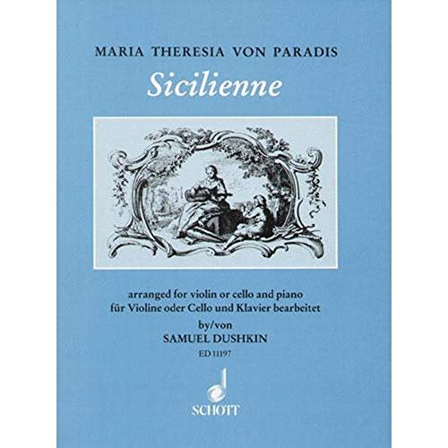 Sicilienne: Violine (Violoncello) und Klavier. (Dushkin Transkriptionen)