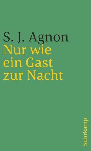 Nur wie ein Gast zur Nacht: Roman von Juedischer Verlag