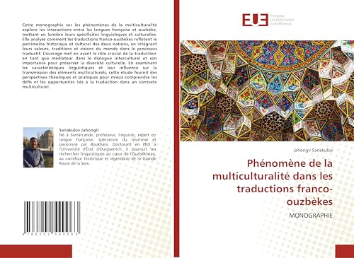 Phénomène de la multiculturalité dans les traductions franco-ouzbèkes: MONOGRAPHIE von Éditions universitaires européennes