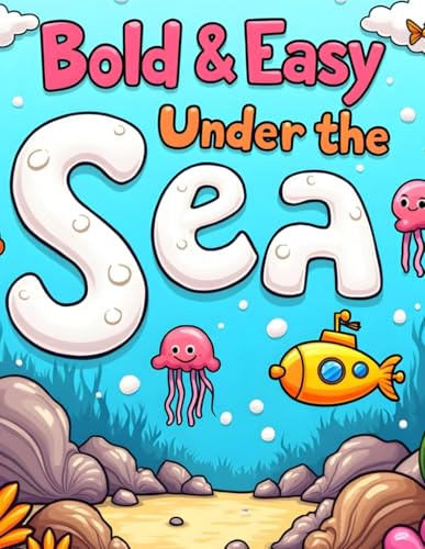 Under the Sea Coloring Book for Kids – Simple, Bold, and Fun Ocean Designs, Ocean Coloring Book for Kids, Ocean Colouring book for kids von Independently published