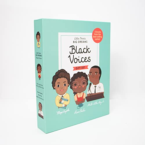 Little People, BIG DREAMS: Black Voices: 3 books from the best-selling series! Maya Angelou - Rosa Parks - Martin Luther King Jr. von Frances Lincoln Children's Books