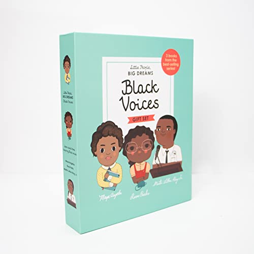Little People, BIG DREAMS: Black Voices: 3 books from the best-selling series! Maya Angelou - Rosa Parks - Martin Luther King Jr. Little People, BIG DREAMS: Black Voices: 3 books from the best-selling series! Maya Angelou - Rosa Parks - Martin Luther King Jr.