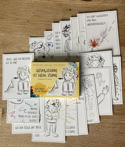 Kartenset: Gefühlsstärke ist meine Stärke: Kraftkarten für Kinder von Claus Verlag GmbH