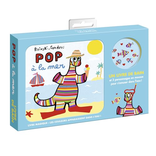 Pop à la mer (Livre de bain): Avec 3 personnages en mousse von EDL