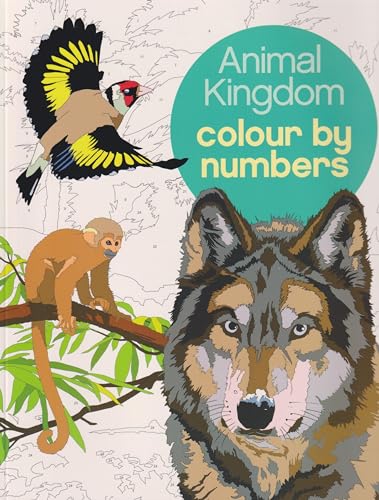 Animal Kingdom Colour by Numbers (Arcturus Colour by Numbers Collection)