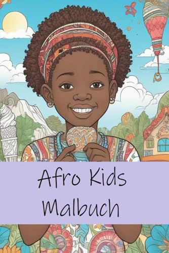 Afro Kids Malbuch