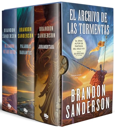 El Archivo de las Tormentas (estuche con: El camino de los reyes | Palabras radiantes | Juramentada) (Ficción) von B de Bolsillo