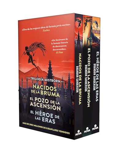 Estuche Trilogía Original Mistborn (Nacidos de la Bruma | El Pozo de la Ascensión | El Héroe de las Eras) (Trilogía Original Mistborn) (Nova)