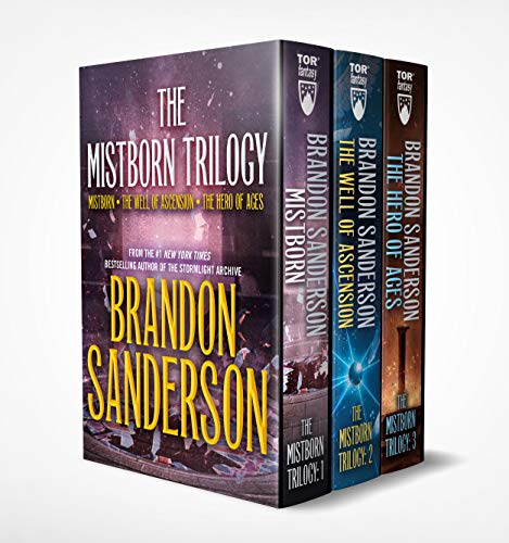 Mistborn Boxed Set I: Mistborn, The Well of Ascension, The Hero of Ages (The Mistborn Saga, Band 1) von Tor Books