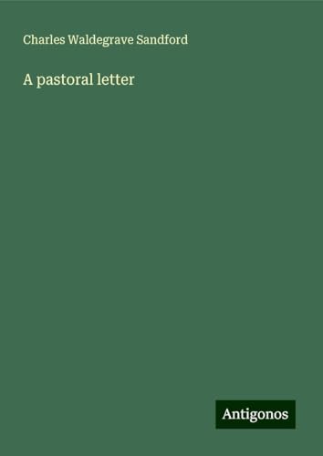 A pastoral letter
