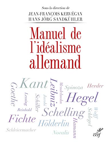 MANUEL DE L'IDEALISME ALLEMAND von CERF