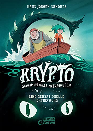 Krypto - Geheimnisvolle Meereswesen (Band 1) - Eine sensationelle Entdeckung: Entdecke Unterwasserwelten und seltene Tierwesen - Comic-Buch ab 9 ... Lesekompass 2024 (Loewe Graphix, Band 1) von Loewe