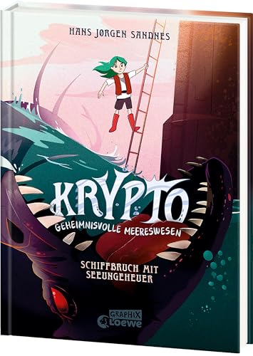 Krypto - Geheimnisvolle Meereswesen (Band 3) - Schiffbruch mit Seeungeheuer: Komm mit auf eine spannende Ozeanexpedition - Comic-Buch für Kinder ab 9 Jahren