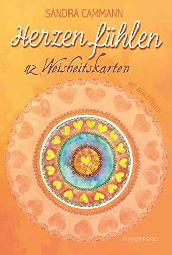 Herzen fühlen – Weisheitskarten: 42 Weisheitskarten zum Thema Liebe mit Begleitbuch von Windpferd Verlagsges.