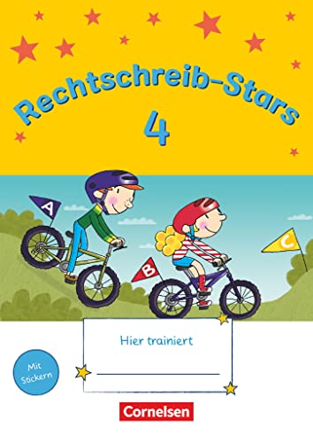 Rechtschreib-Stars - Neubearbeitung 2018 - 4. Schuljahr: Übungsheft - Mit Lösungen