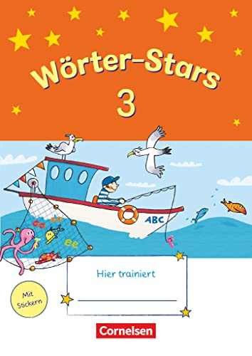 Wörter-Stars - 3. Schuljahr: Übungsheft - Mit Lösungen