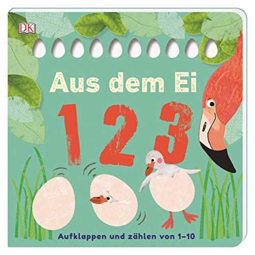 Aus dem Ei - 1 2 3: Aufklappen und zählen von 1-10