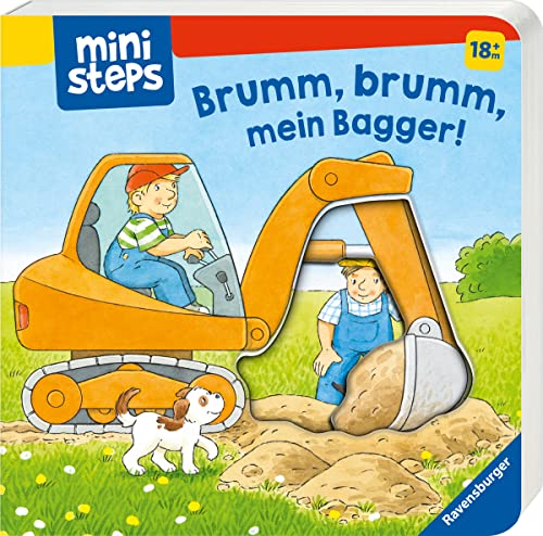 ministeps: Brumm, brumm, mein Bagger!: Ab 18 Monaten (ministeps Bücher)
