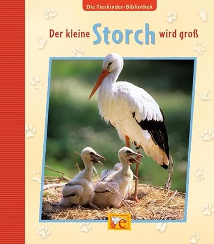 Die Tierkinder-Bibliothek - Der kleine Storch wird groß