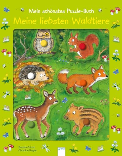 Mein schönstes Puzzle-Buch. Meine liebsten Waldtiere