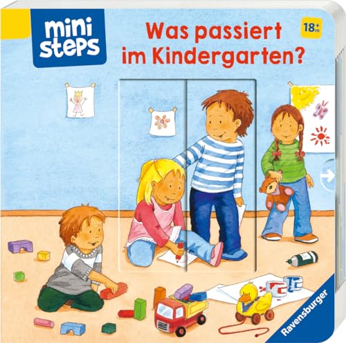 ministeps: Was passiert im Kindergarten?: Ab 18 Monaten (ministeps Bücher)