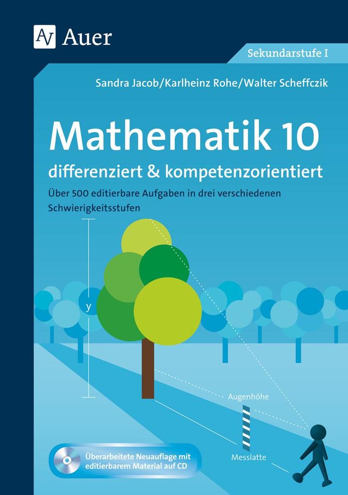 Mathematik 10 differenziert u. kompetenzorientiert von Auer Verlag i.d.AAP LW
