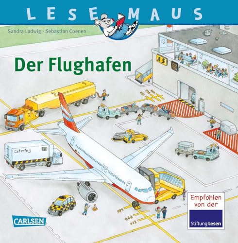 LESEMAUS 160: Der Flughafen (160): Mit Gratis Mitmach-Zeitschrift von Carlsen