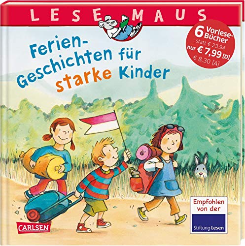 LESEMAUS Sonderbände: Ferien-Geschichten für starke Kinder: 6 Geschichten in 1 Band