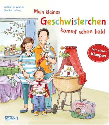 Mein kleines Geschwisterchen kommt schon bald: Ein gefühlvolles Pappbilderbuch über Geschwister und Familienzuwachs ab 3 Jahren Mein kleines Geschwisterchen kommt schon bald: Ein gefühlvolles Pappbilderbuch über Geschwister und Familienzuwachs ab 3 Jahren