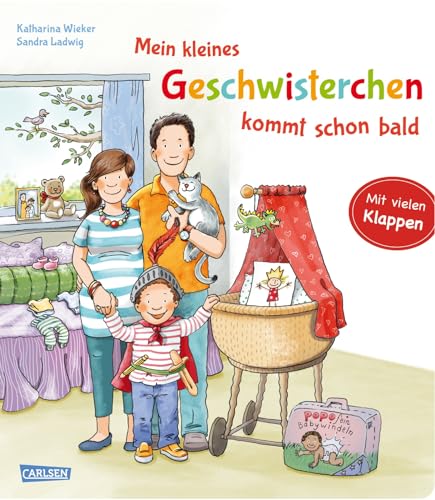 Mein kleines Geschwisterchen kommt schon bald: Ein gefühlvolles Pappbilderbuch über Geschwister und Familienzuwachs ab 3 Jahren von Carlsen Verlag GmbH