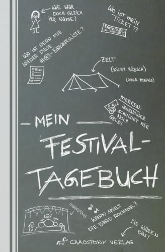 Mein Festival-Tagebuch von Chaospony Verlag