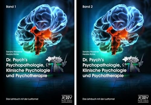 Dr. Psych's Psychopathologie, Klinische Psychologie und Psychotherapie, Bd. 1 und Bd. 2 (im Paket) von Jerry Media Verlag